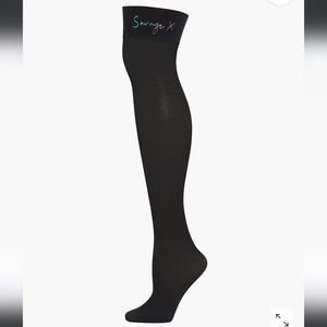 NWT Savage X Fenty micro fishnet stockings